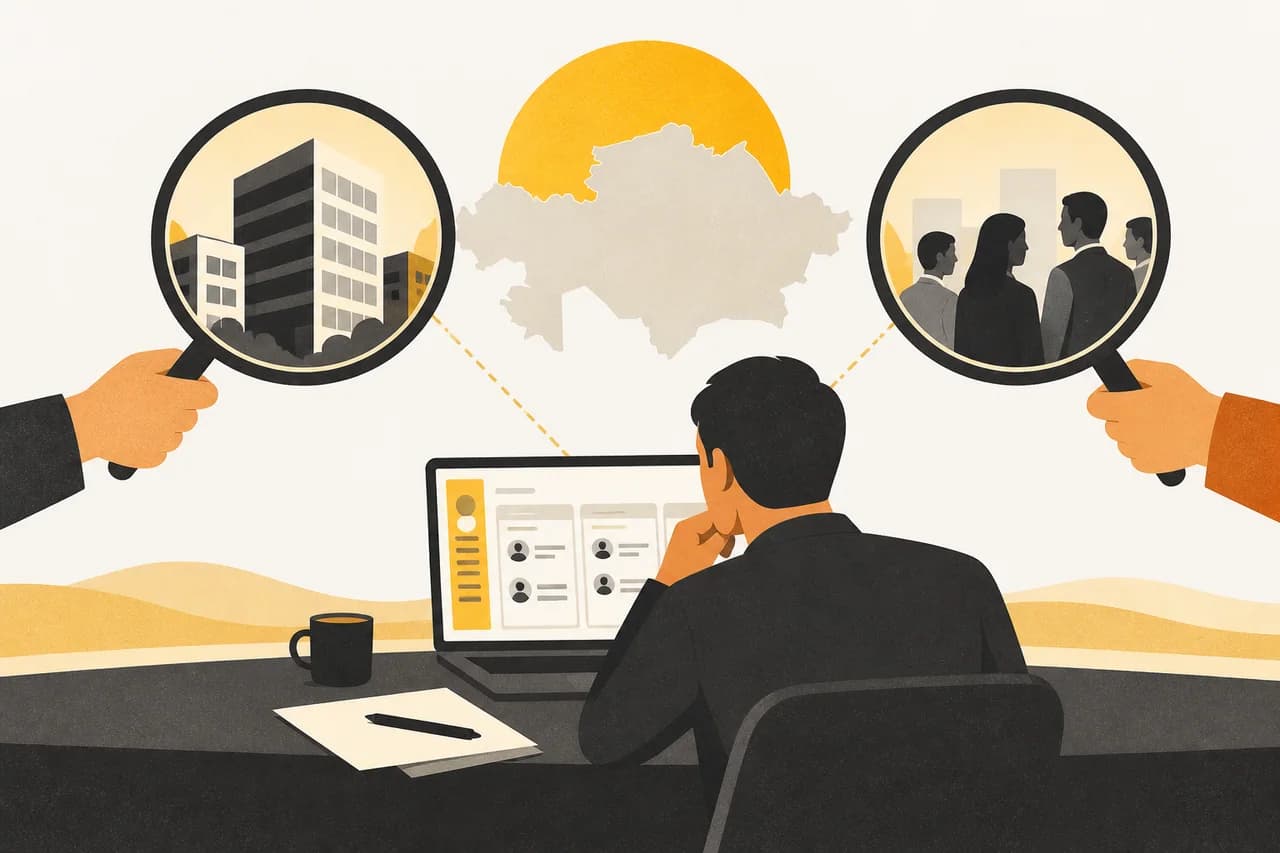 Иллюстрация исследования компаний и сотрудников, использующих CRM
